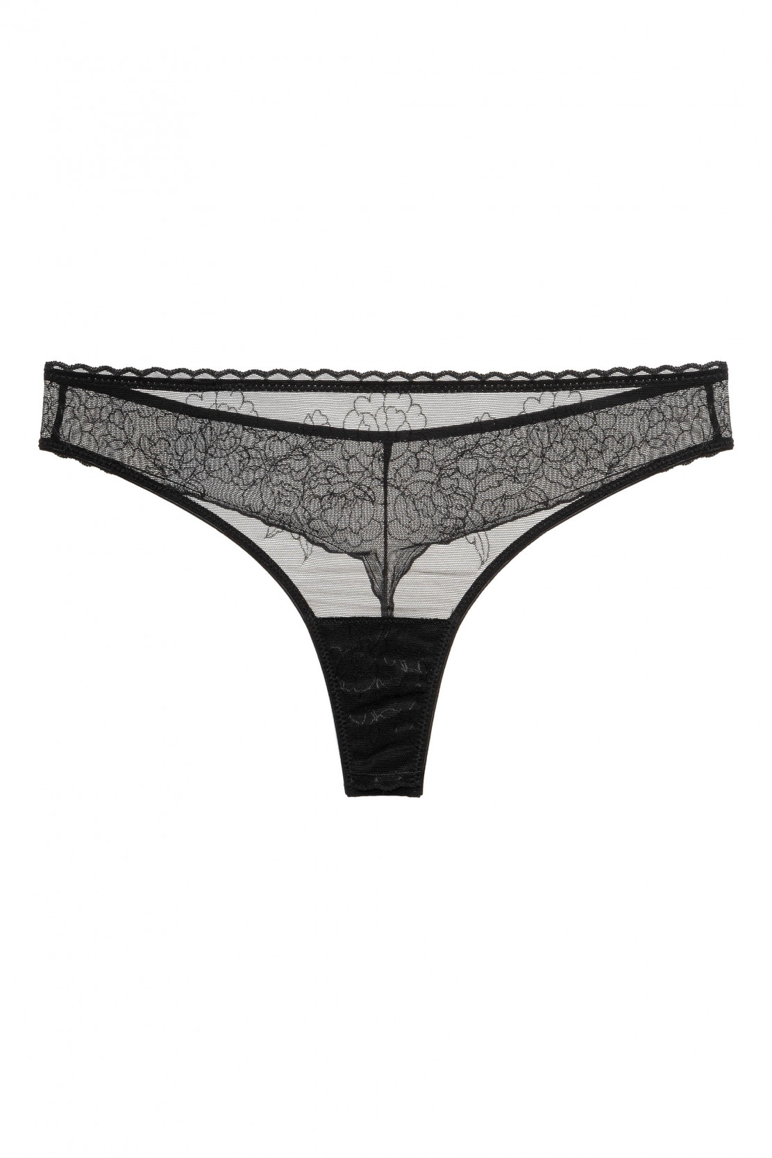 4in1 Panty Fresh No Show Black Thong Underwear – Nicoletaylorboutique