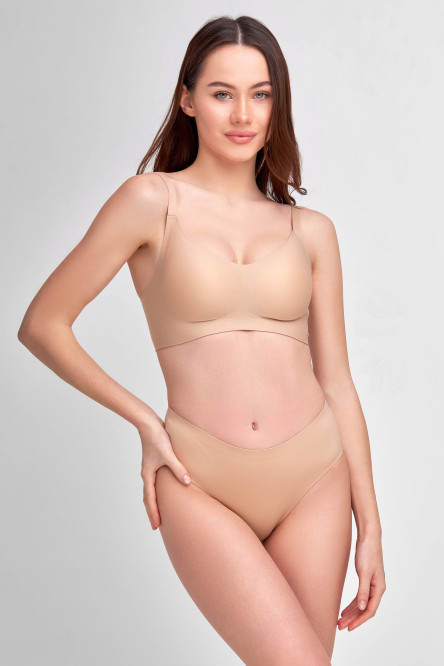 Set of seamless underwear for every day Beige. Anabel Arto