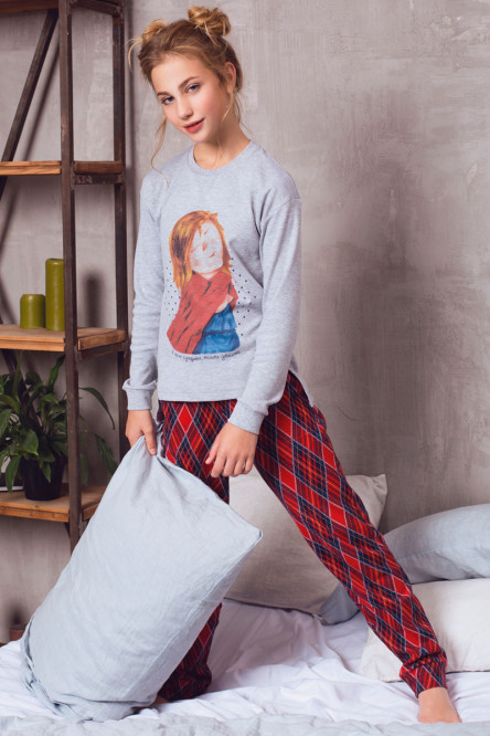 6615-4 брюки підліткові для дівчат фото № 1