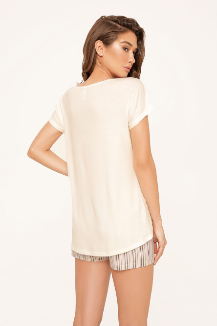 6215-8 комплект жіночий джемпер + шорти Anabel Arto фото № 3