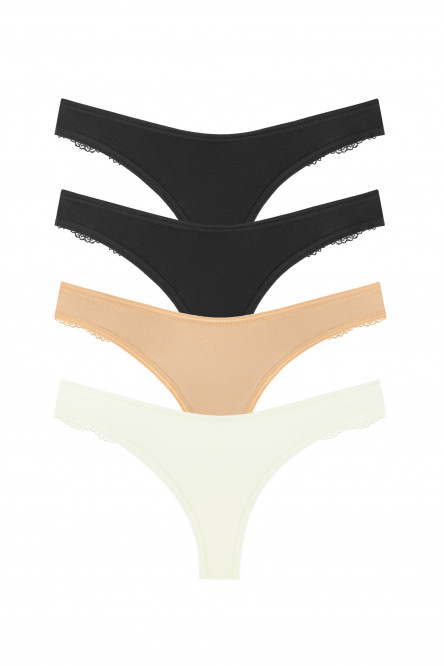 204-15 стринги жіночі (4шт) Obrana фото № 1