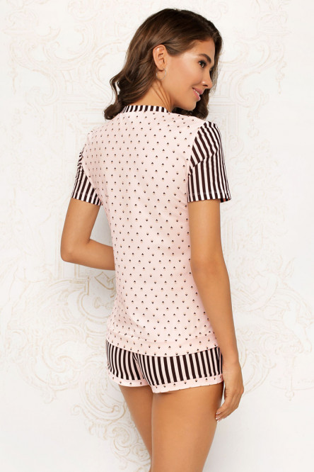 6211-4 комплект жіночий джемпер+шорти Anabel Arto фото № 4