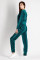 7005-6216 комплект женский (джемпер и брюки) из хлопкового велюра фото № 2