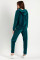 7005-6201 Комплект жіночий (джемпер і брюки)  з бавовняного велюру фото № 2