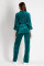 7005-6217 комплект жіночий (блуза та брюки)  з бавовняного велюру фото № 3