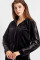 7005-6205 костюм женский (куртка и брюки) из хлопкового велюра фото № 3