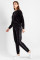 7005-6216 комплект жіночий (джемпер та брюки)  з бавовняного велюру фото № 1