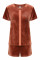 7005-6215 комплект жіночий (джемпер+шорти)  з бавовняного велюру фото № 8